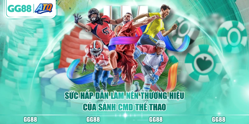 Sức hấp dẫn làm nên thương hiệu của sảnh CMD thể thao